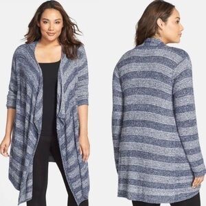 Barefoot Dreams Bamboo Chic Lite Striped Cardigan
